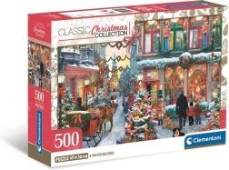 Clementoni puzzle 500 kosov compact Joy of Christmas