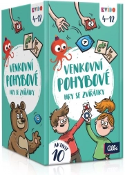 KvÍdo zunanje gibalne igre z barvami