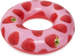 Napenljiv plavalni obroč z vonjem maline 119 cm Bestway