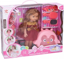 Lutka s priborom Velikost 35cm