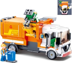 Sluban Town smetarski tovornjak – sestavljanka