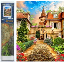 Diamantno slikanje Staro mesto 30x40 cm