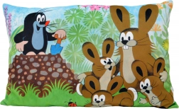 Vzglavnik Krtek in zajci