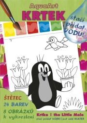 AquaArt set za dodajanje vode Krtek Set za Slikarja