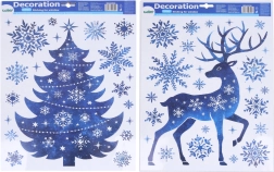 Božična okenska dekoracija 41 × 29 cm