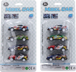Set avtomobilčkov 6,5 cm - 4 kosi