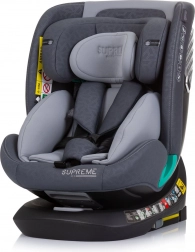 Chipolino avtosedež Supreme i-Size 40–150 cm Isofix 360 – Granite