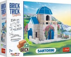 Gradbeni komplet iz opek BRICK TRICK Travel Santorini, 210+ kosov