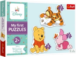 Otroški puzzle MEDVEDEK PU 3v1 (2, 3 in 4 koščki) – Trefl