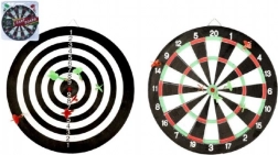 Dart tarča 41 cm z 6 metuljčki, dvostranska