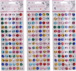 Nalepke z bleščicami – miks