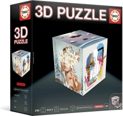 Educa 3D puzzle kocka Estetika 216 koščkov