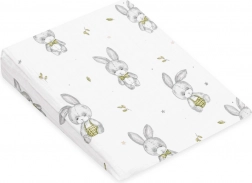 Musselinski prevleka za otroški vzglavnik – klin NEW BABY Standard 30×37 cm, motiv Bunny