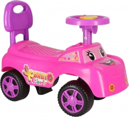 Poganjalnik s smehom in hupo – rožnat