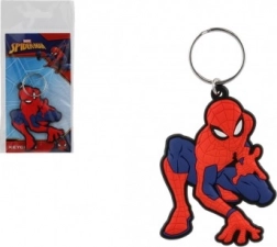 gumijasti obesek za ključe Spiderman, ki izstreli pajčevino