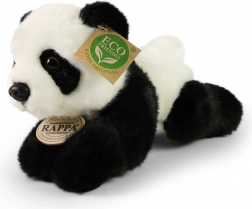 Plišasta panda ležeča 20 cm ECO‑FRIENDLY RAPPA