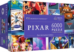 TREFL Sestavljanka Epska galerija Disney Pixar 6000 kosov