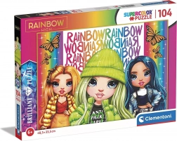 Briljantni puzzle Rainbow High: Poppy, Jade in Skyler 104 kosov