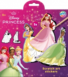 Praskajoče nalepke Disney Princeske 5 kos