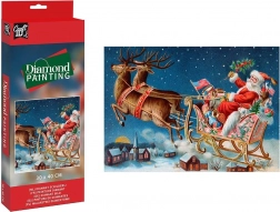 Diamantno slikanje Santa 30x40cm