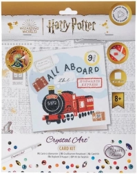 Crystal Art razglednica – Bravicki ekspres 18 × 18 cm