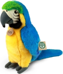 Plišasti papagaj ara 28 cm, okolju prijazen