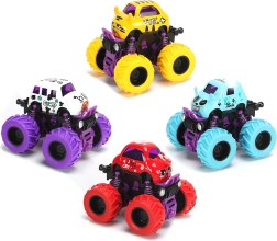 Kovinski avto Bigfoot mini 9 cm na vztrajnik