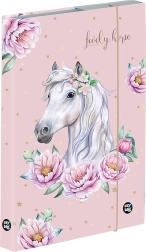 Škatla za zvezke A5 Jumbo Konj Romantičen