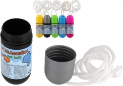 Vodotesna denarnica okoli vratu s trakom 5 barv plastična