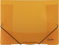 mapa z elastiko opaline oranžna A4