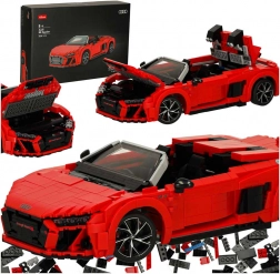 Konstrukcijski set športnega avtomobila AUDI R8 Spyder 1:14, 1440 kosov