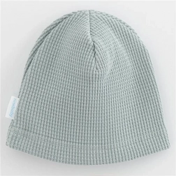 dojenčkova bombažna kapica New Baby Luxury Clothing siva 92/98