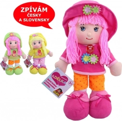 Tekstilna punčka 38 cm