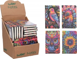 Črtast zvezek 14 × 8,6 cm, 80 strani