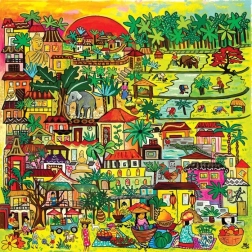 Sestavljanka Življenje v Aziji 1023 kosov MAGNOLIA