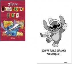 destruktivni dnevnik stitch žepni 13 × 20 cm