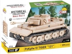 Komplet za sestavljanje tank PzKpfw VI TIGER 131 v merilu 1:48