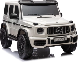 Avto baterijski Mercedes G63 XXL bel 24V