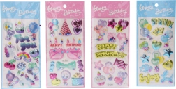 Dekorativne nalepke z bleščicami 22x9,5 cm