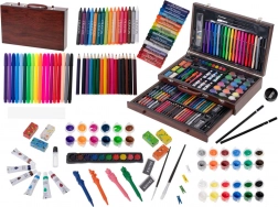 Lesena ustvarjalna komplet 123 kosov