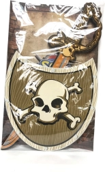 Penašni meč in ščit pirat