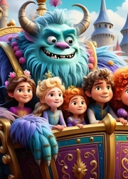 Sestavljanka Bluebird Za pustolovščine 104 delov