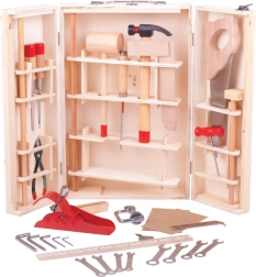 Kovček z orodjem za male mojstre