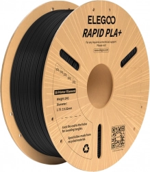 Filament za 3D-tisk ELEGOO Rapid PLA+ črn