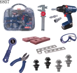 Otroški kovček z orodjem z zvoki in svetlobo