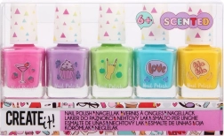 parfumirani set lakov za nohte 5 kos – hitro sušeč, dolgotrajen, sijoč zaključek