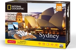 3D puzzle National Geographic Sydney 86 kosov