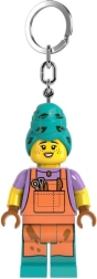 LEGO minifigurica Hrnčirčka svetleči obesek za ključe z LED