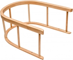 Naslonjalo za lesene sanke iz bukovega lesa