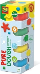 SES Pure veganski plastelin 4× 90 g